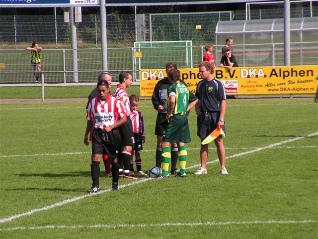 1e amateurelftal ADO Den Haag tegen Alphense boys