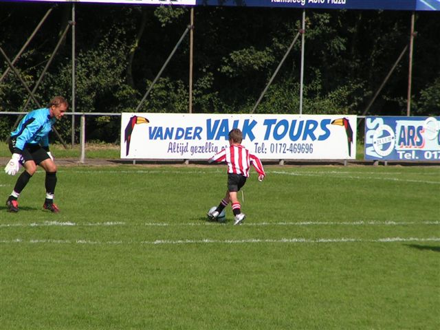 1e amateurelftal ADO Den Haag tegen Alphense boys