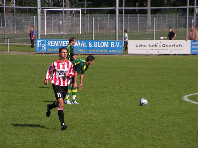 1e amateurelftal ADO Den Haag tegen Alphense boys