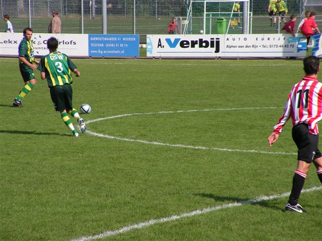 1e amateurelftal ADO Den Haag tegen Alphense boys