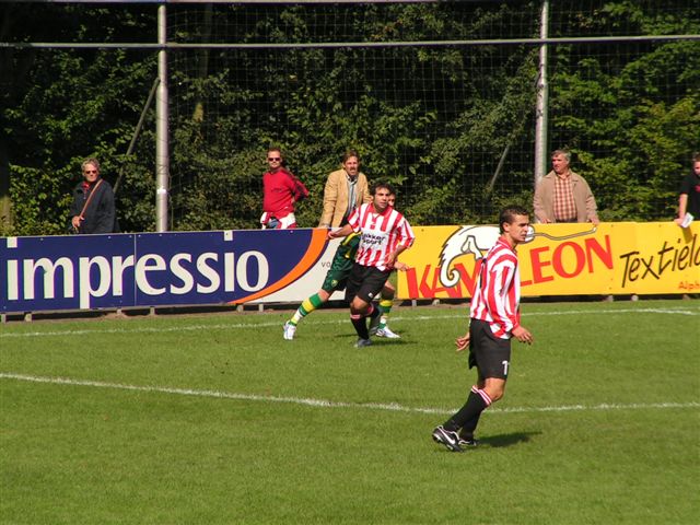 1e amateurelftal ADO Den Haag tegen Alphense boys