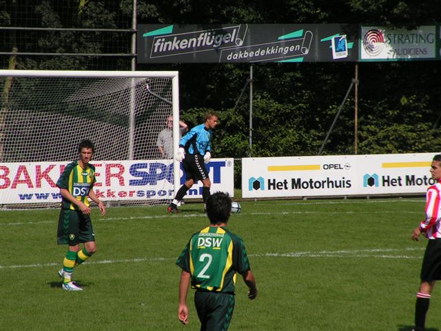 1e amateurelftal ADO Den Haag tegen Alphense boys