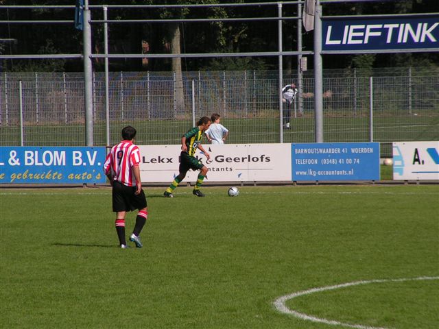 1e amateurelftal ADO Den Haag tegen Alphense boys