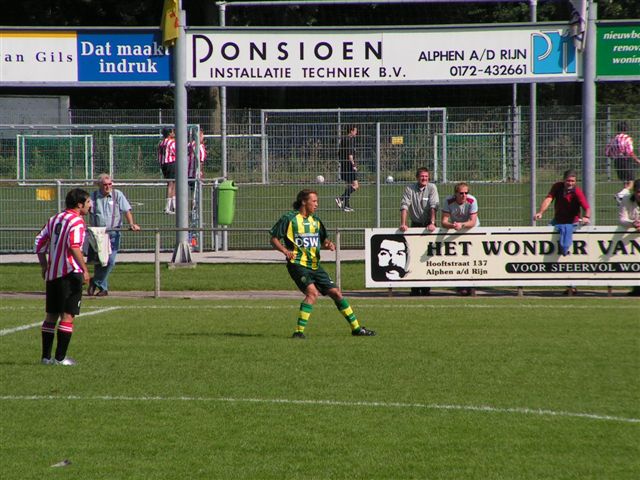 1e amateurelftal ADO Den Haag tegen Alphense boys