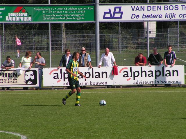 1e amateurelftal ADO Den Haag tegen Alphense boys