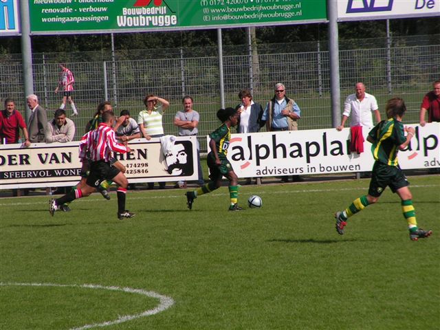 1e amateurelftal ADO Den Haag tegen Alphense boys