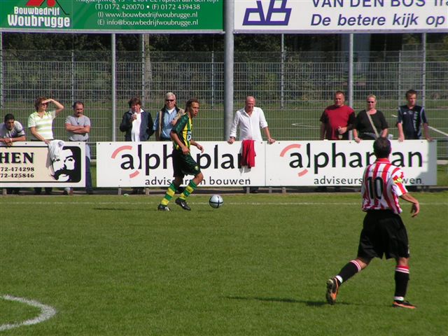 1e amateurelftal ADO Den Haag tegen Alphense boys