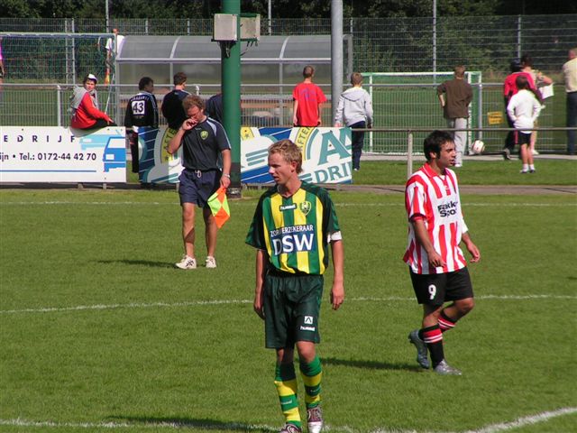 1e amateurelftal ADO Den Haag tegen Alphense boys