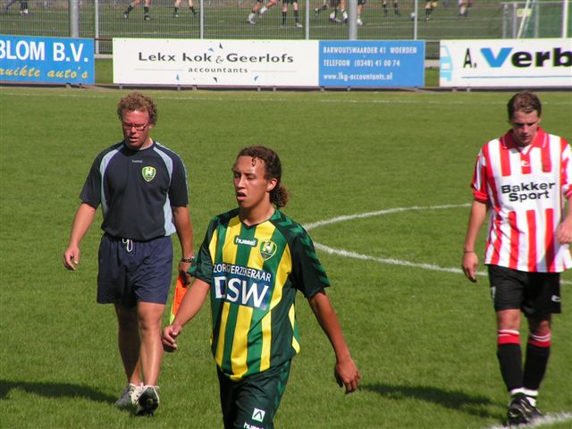 1e amateurelftal ADO Den Haag tegen Alphense boys