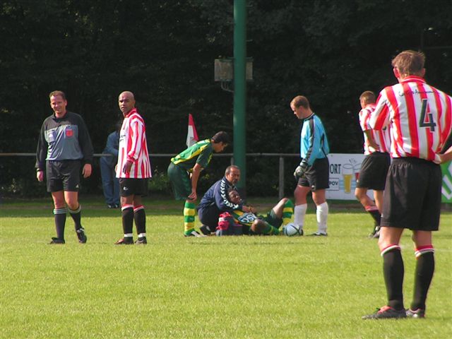 1e amateurelftal ADO Den Haag tegen Alphense boys