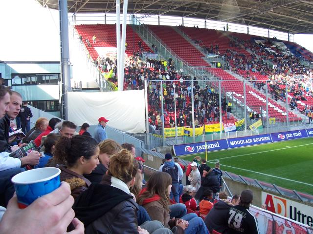 FC Utrecht en ADO Den haag spelen gelijk