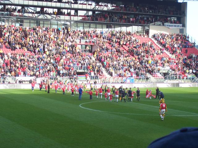 FC Utrecht en ADO Den haag spelen gelijk