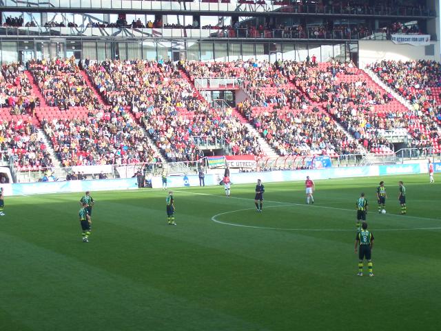 FC Utrecht en ADO Den haag spelen gelijk