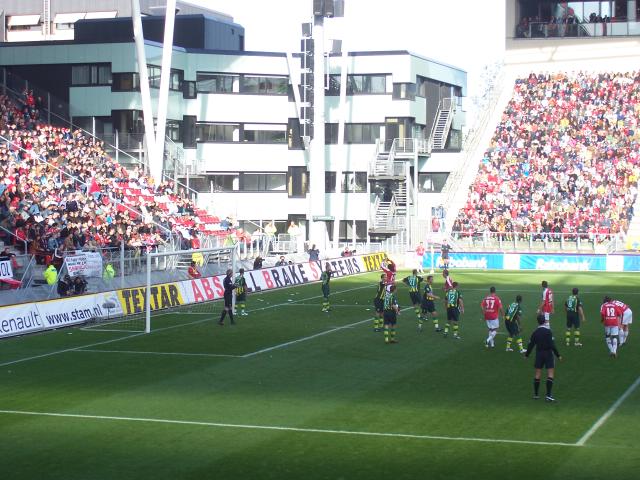 FC Utrecht en ADO Den haag spelen gelijk