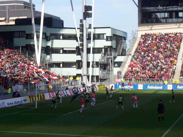 FC Utrecht en ADO Den haag spelen gelijk