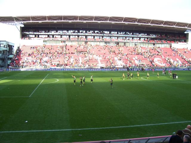 FC Utrecht en ADO Den haag spelen gelijk