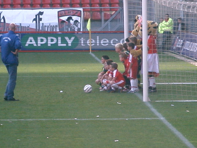 FC Utrecht en ADO Den haag spelen gelijk