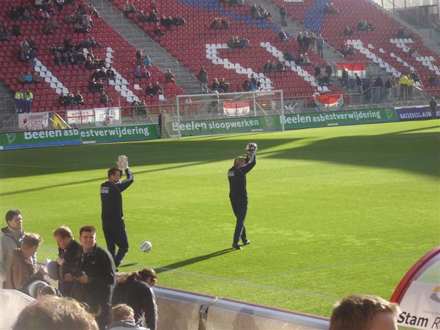 FC Utrecht en ADO Den haag spelen gelijk