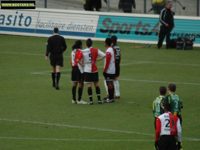 ADO Den Haag de 3e keer ongeslagen tegen Feyenoord