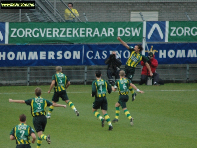 ADO Den Haag de 3e keer ongeslagen tegen Feyenoord