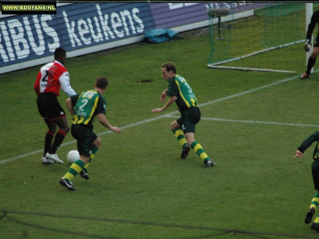 ADO Den Haag de 3e keer ongeslagen tegen Feyenoord