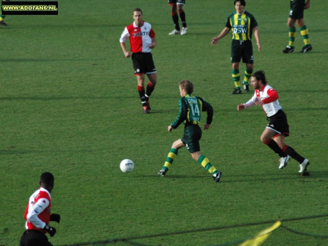 ADO Den Haag de 3e keer ongeslagen tegen Feyenoord