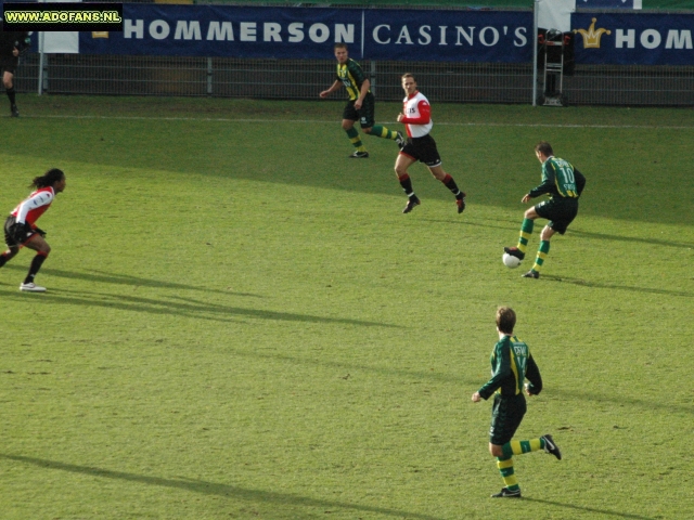 ADO Den Haag de 3e keer ongeslagen tegen Feyenoord