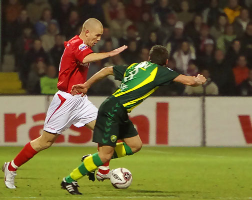 ADO Den Haag ongelukkig onderuit in Alkmaar