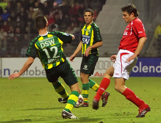 ADO Den Haag ongelukkig onderuit in Alkmaar