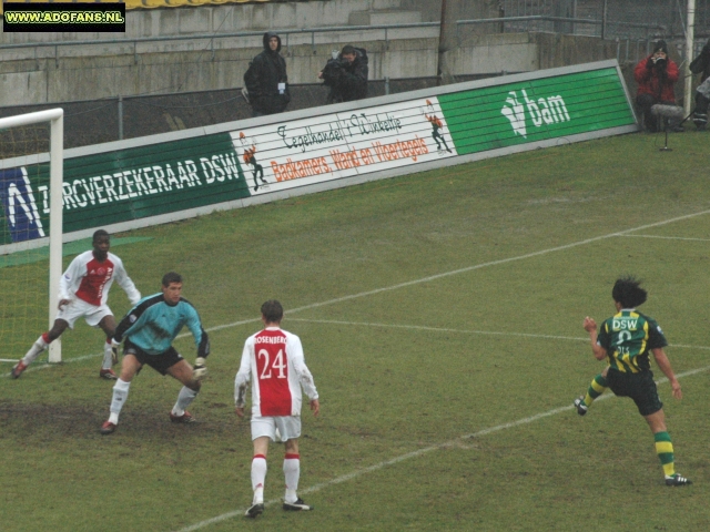 Opnieuw geen punten voor ADO Den Haag tegen AJAX