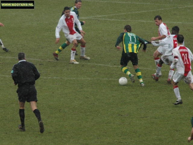 Opnieuw geen punten voor ADO Den Haag tegen AJAX