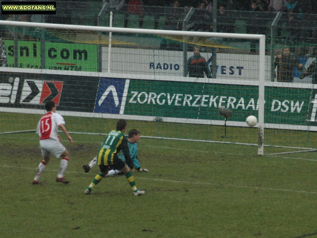 Opnieuw geen punten voor ADO Den Haag tegen AJAX