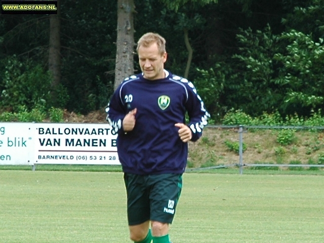 Oefenwedstrijd ADO Den Haag Zwolle in Garderen