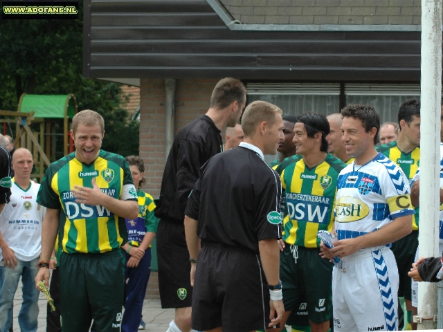 Oefenwedstrijd ADO Den Haag Zwolle in Garderen