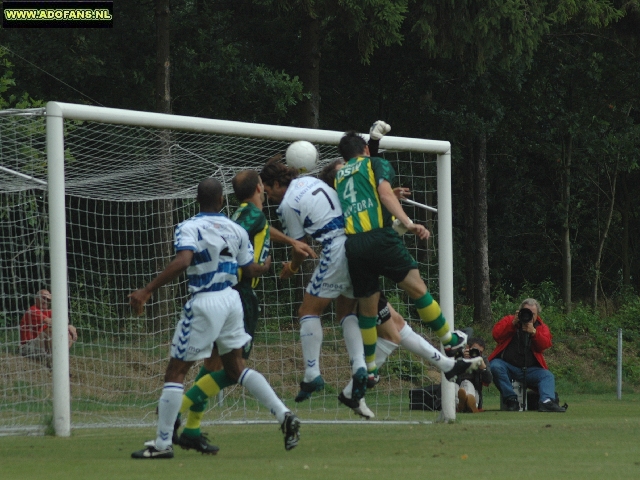 Oefenwedstrijd ADO Den Haag Zwolle in Garderen