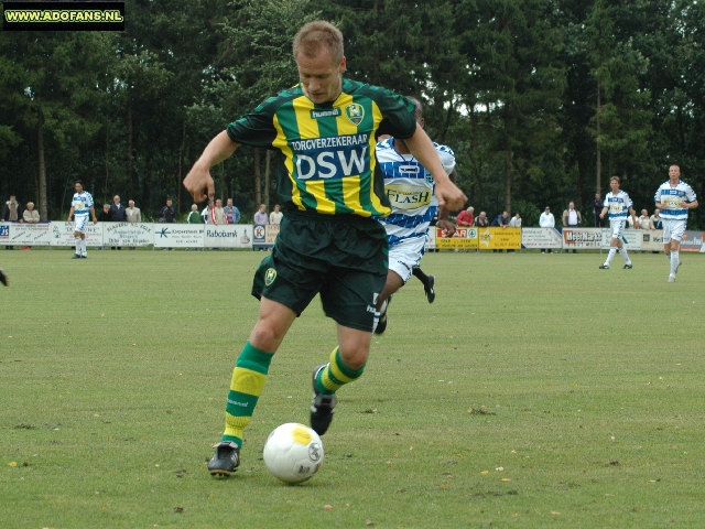 Oefenwedstrijd ADO Den Haag Zwolle in Garderen