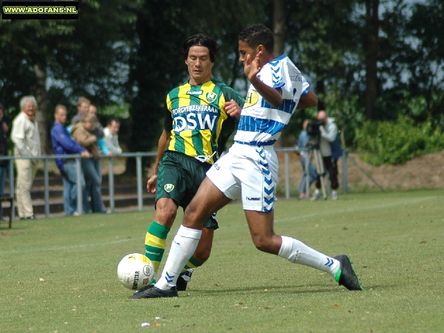 Oefenwedstrijd ADO Den Haag Zwolle in Garderen