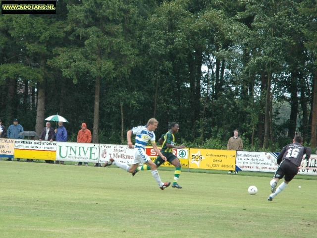 Oefenwedstrijd ADO Den Haag Zwolle in Garderen