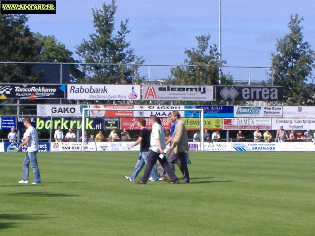 Oefenwedstriijd Westlands elftal ADO Den Haag