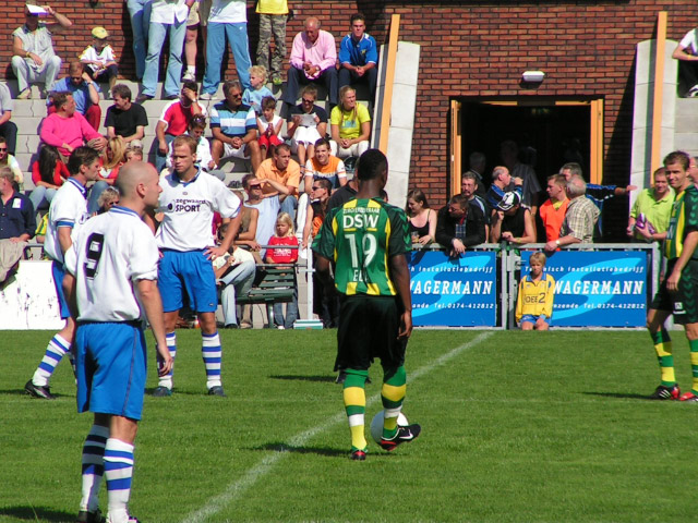 Oefenwedstriijd Westlands elftal ADO Den Haag