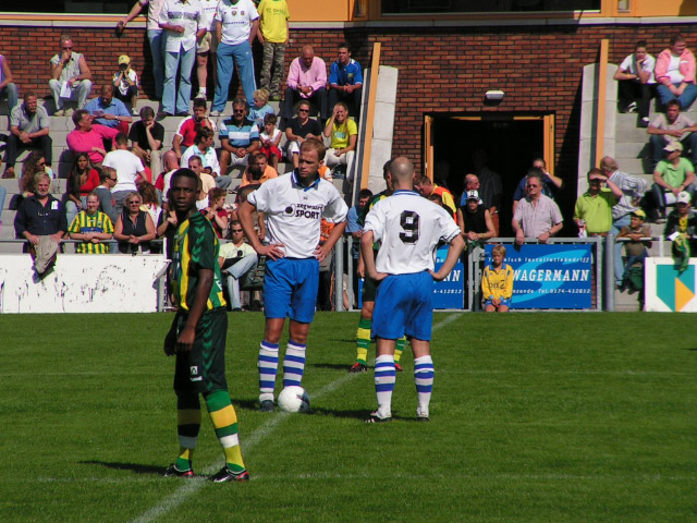 Oefenwedstriijd Westlands elftal ADO Den Haag