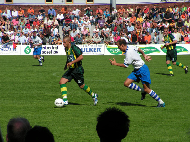 Oefenwedstriijd Westlands elftal ADO Den Haag