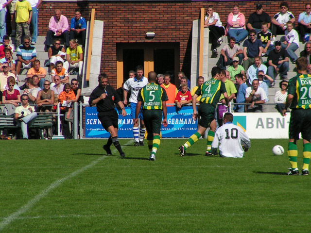 Oefenwedstriijd Westlands elftal ADO Den Haag