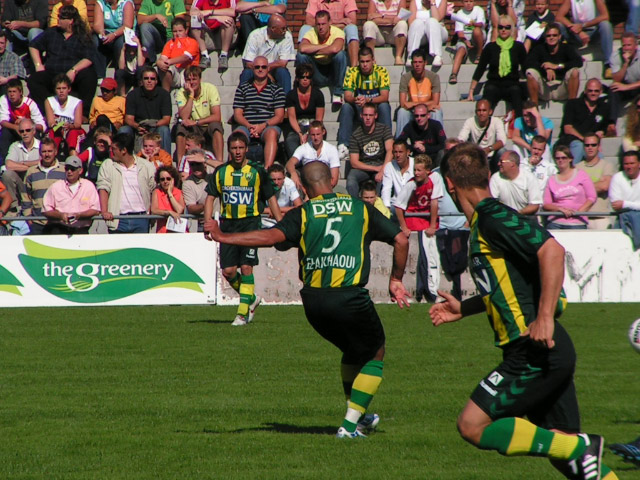 Oefenwedstriijd Westlands elftal ADO Den Haag