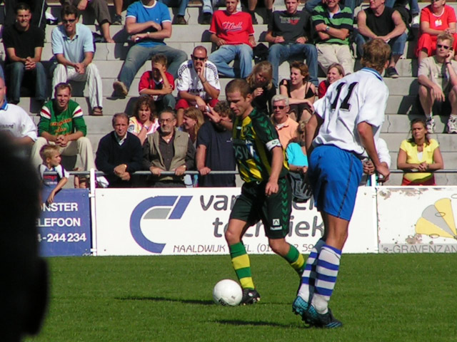 Oefenwedstriijd Westlands elftal ADO Den Haag