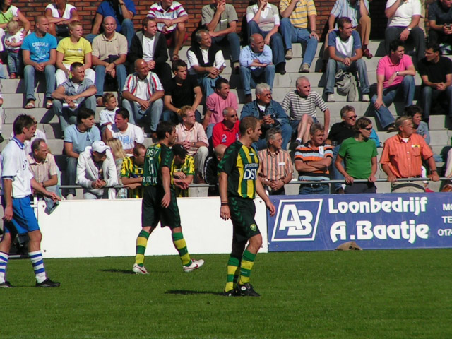 Oefenwedstriijd Westlands elftal ADO Den Haag