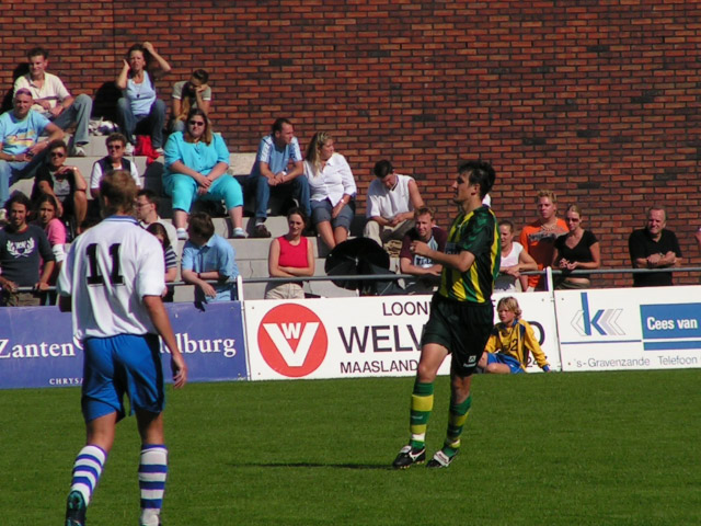 Oefenwedstriijd Westlands elftal ADO Den Haag