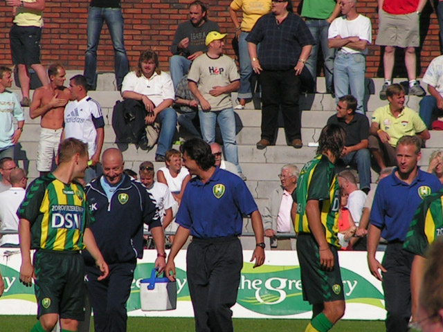 Oefenwedstriijd Westlands elftal ADO Den Haag