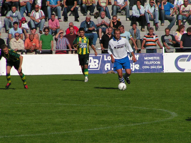 Oefenwedstriijd Westlands elftal ADO Den Haag