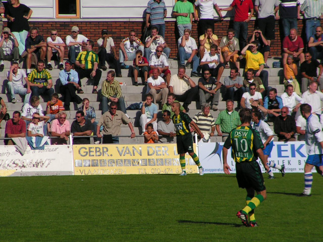 Oefenwedstriijd Westlands elftal ADO Den Haag